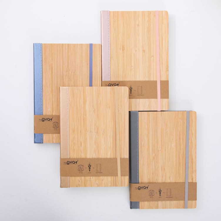 bamboo cover notebook